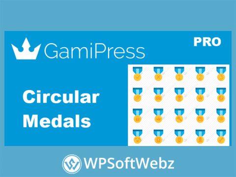 GamiPress Circular Medals Pro Package (Flat Medals)