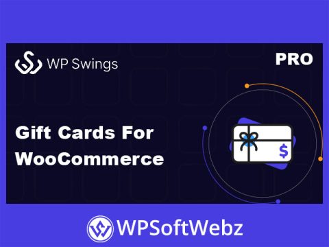 Gift Cards for WooCommerce Pro - by WP Swings