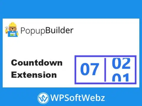 Popup Builder Countdown Popup Extension