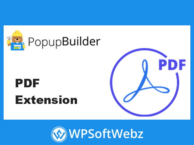 Popup Builder PDF Extension
