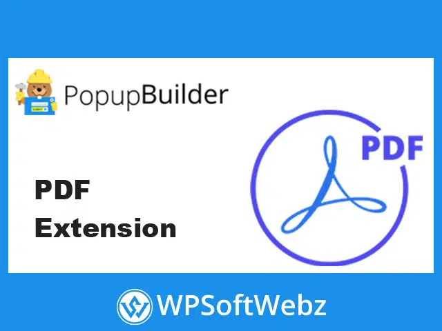 Popup Builder PDF Extension