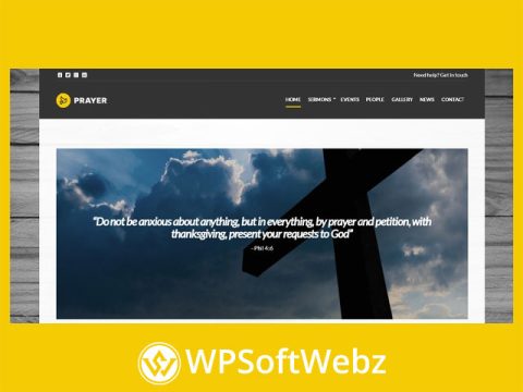 Prayer WordPress Theme