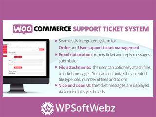 WooCommerce Support Ticket System Plugin