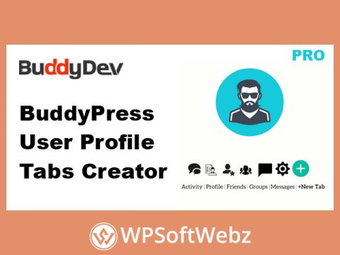 BuddyPress User Profile Tabs Creator Pro
