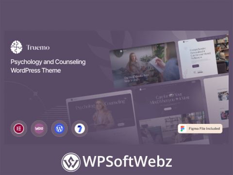 Truemo - Psychology and Counseling WordPress Theme