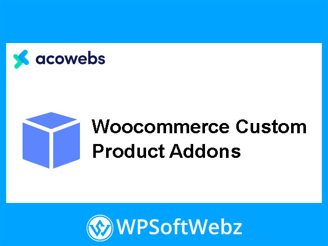 WooCommerce Custom Product Addon