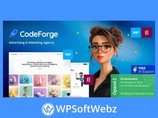 CodeForge - Sofrware & IT Tech Company WordPress Theme