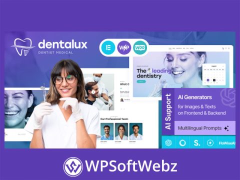Dentalux | Dentist & Tooth Orthodont WordPress Theme