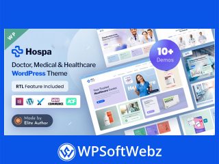 Hospa - Doctors, Medical Clinic & Hospital WordPress Theme