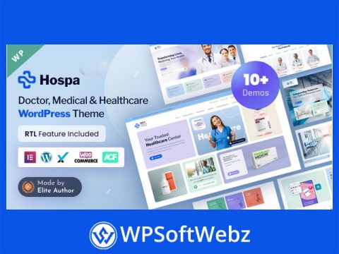 Hospa - Doctors, Medical Clinic & Hospital WordPress Theme
