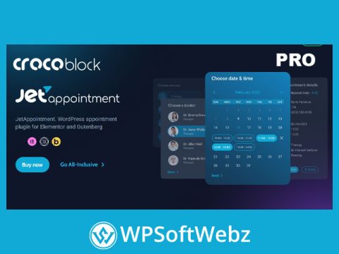 JetAppointment - WordPress Appointment Plugin for Elementor and Gutenberg - By Crocoblock