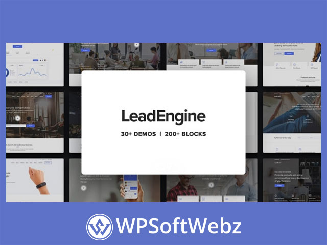LeadEngine - Multi-Purpose WordPress Theme with Page Builder