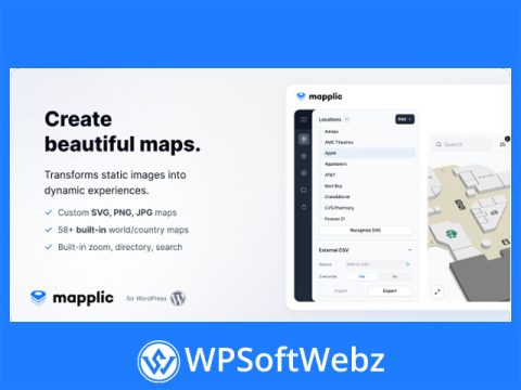 Mapplic - Custom Interactive Map WordPress Plugin