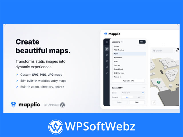 Mapplic - Custom Interactive Map WordPress Plugin