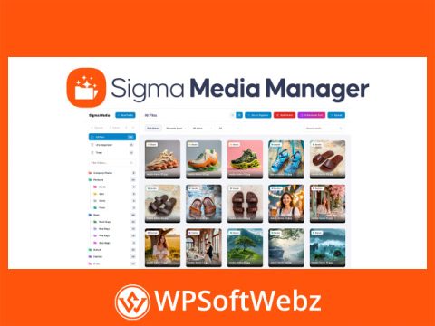 Sigma Media Manager Plugin for WordPress