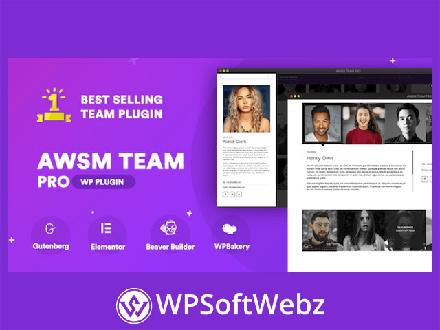 The Team Pro - Team Showcase WordPress Plugin