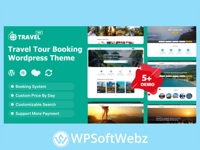 TravelWP - Tour Booking WordPress Theme