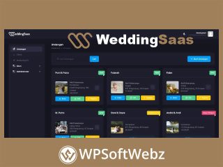 WeddingSaas Pro - WordPress Wedding Service Management