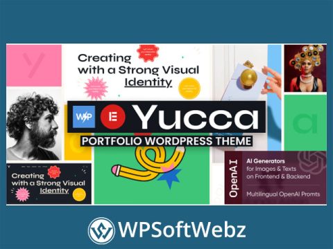 Yucca - Personal Artist Lookbook WordPress Theme