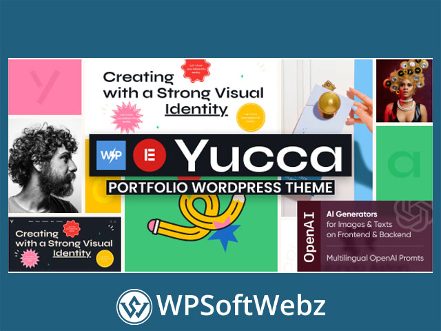 Yucca - Personal Artist Lookbook WordPress Theme