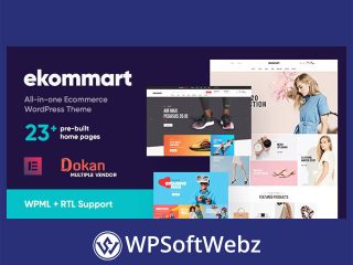 ekommart - All-in-one eCommerce WordPress Theme
