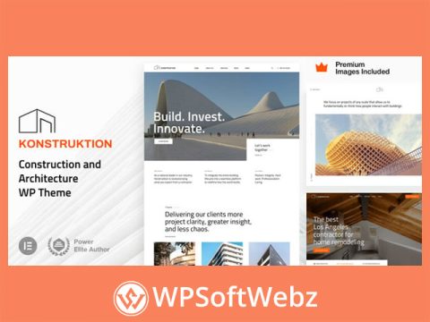 Konstruktion - Construction Company Theme