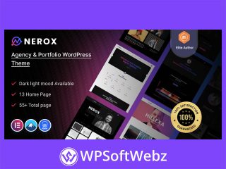 Nerox - Agency & Portfolio WordPress Theme