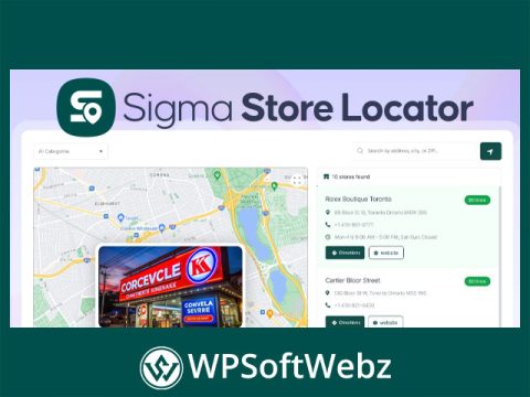 Sigma Store Locator Premium