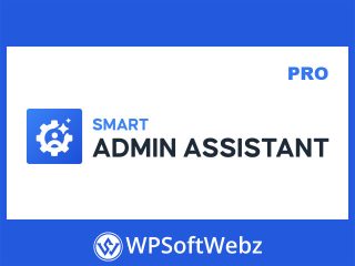 Smart Admin Assistant Pro - WordPress Admin Dashboard Plugin