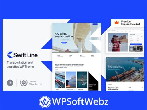 SwiftL - Trucking Courier WordPress Theme