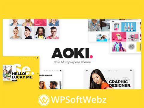 Aoki - Creative Design Agency WordPress Theme