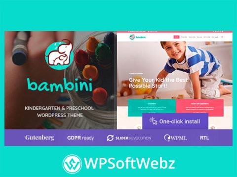 Bambini - Pre-School and Kindergarten Theme