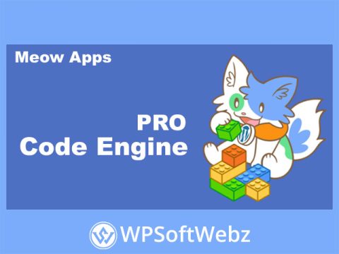 Code Engine Pro WordPress Plugin - By Meow Apps