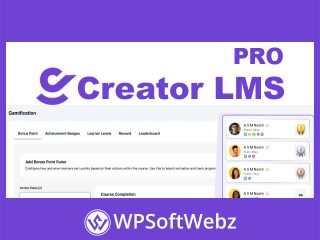 Creator LMS Pro WordPress Plugin