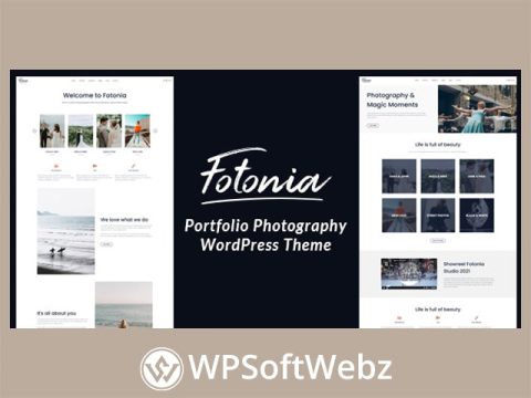 Fotonia - Portfolio Photography Theme for WordPress