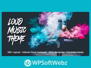 Loud - A Modern WordPress Theme for the Music Industry