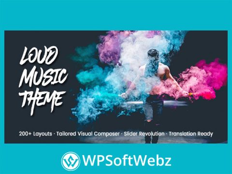 Loud - A Modern WordPress Theme for the Music Industry