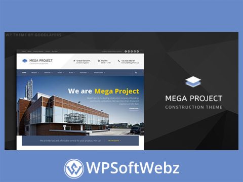 Mega Project - Construction WordPress Theme