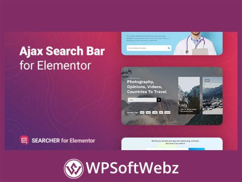 Searcher – Ajax Search for Elementor