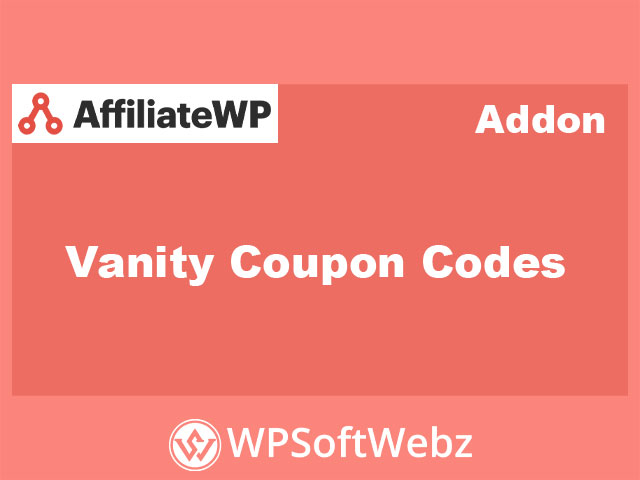 AffiliateWP Vanity Coupon Codes Addon