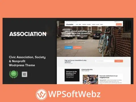 Association - Civic and Third Sector Nonprofit WordPress Theme