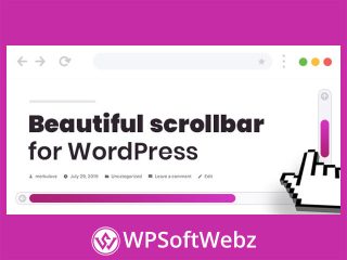 Scroller - Custom Scrollbar for WordPress