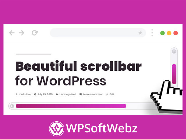 Scroller - Custom Scrollbar for WordPress