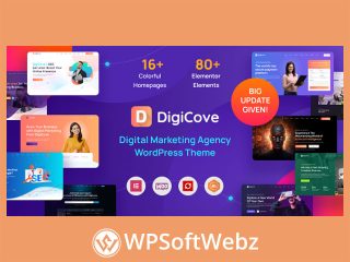 Digicove - Digital Marketing Agency WordPress Theme