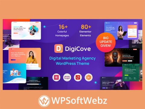 Digicove - Digital Marketing Agency WordPress Theme