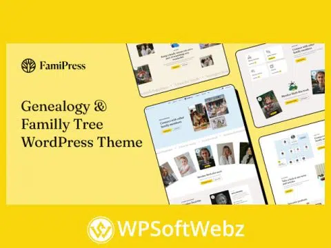 FamiPress - Genealogy & Family Tree WordPress theme