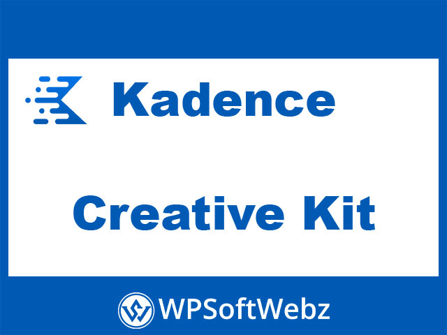 Kadence Creative Kit - WordPress Plugin