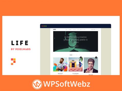 Life - Boxed Portfolio WordPress Theme