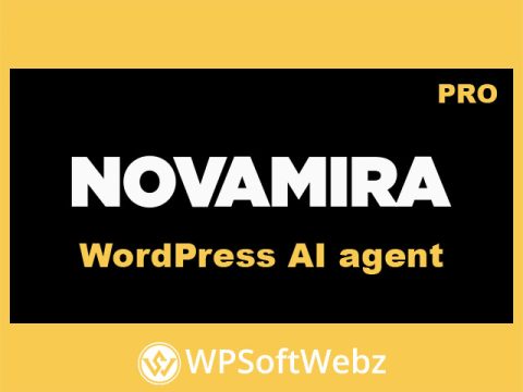 Novamira Pro - AI agent builds inside your WordPress