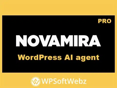 Novamira Pro - AI agent builds inside your WordPress